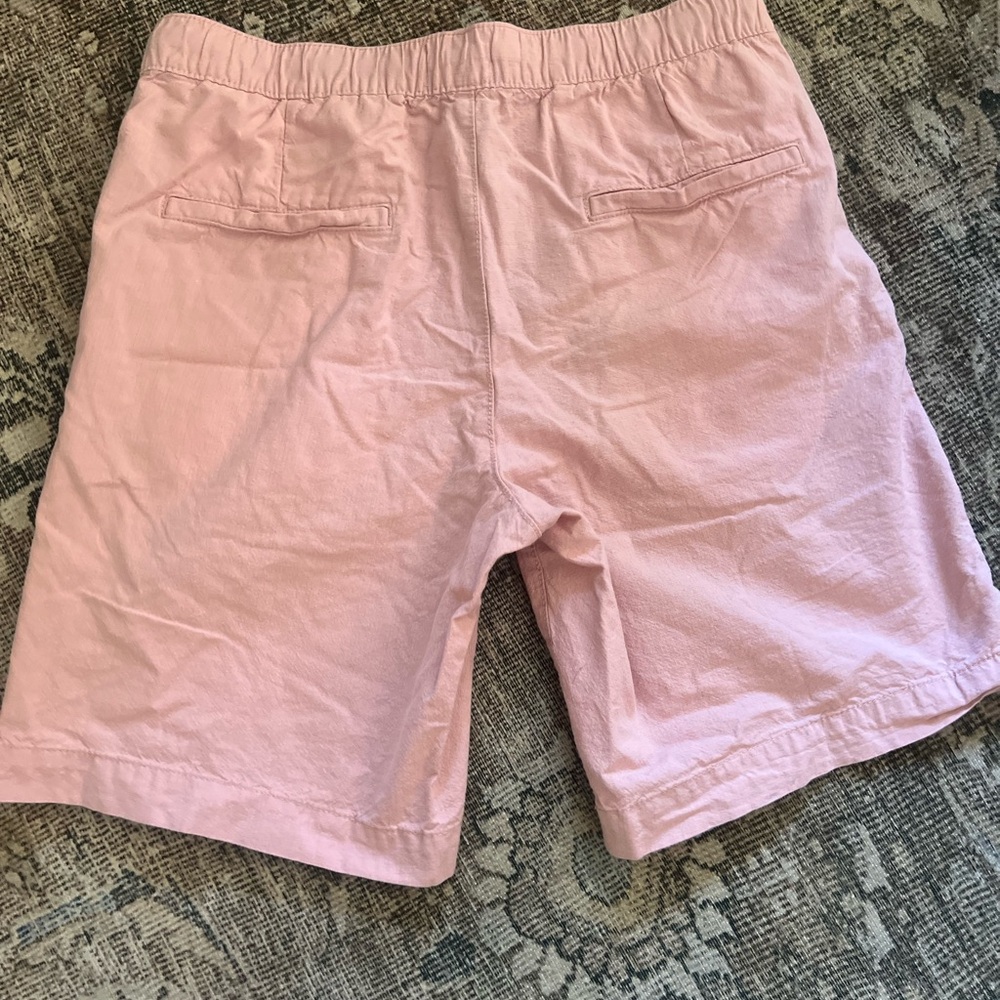 H&M Men's Light Pink REGULAR-FIT CANVAS SHORTS Small - Picture 8 of 8